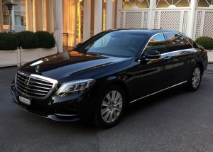 Mercedes New S Class Automobile in black